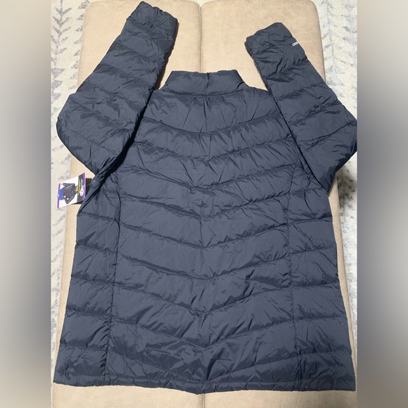 Eddie Bauer Ladies Down Packable Jacket Matte Black NWT Size 2XL - Picture 9 of 9